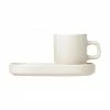 Tasse à expresso avec sous-tasses beige mat/brillant Pilar, 2 pièces, Ø 5 x haut. 6 cm, 50 ml -Cuisine Soldes 2022 Tasse a expresso avec sous tasses beige matbrillant Pilar 2 pieces