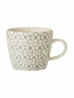 Bloomingville Tasse &agrave; imprim&eacute;s C&eacute;cile, 3&nbsp;&eacute;l&eacute;m., Ø 10 x haut. 8 cm, 300 ml -Cuisine Soldes 2022 Tasse a imprimes Cecile 3 elem 5