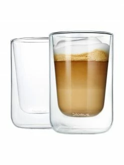 Tasse à macchiato verre à double paroi Nero, 2 pièces, Ø 8 x haut. 12 cm, 250 mlSeulement 1 produit disponible