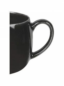 Broste Copenhagen Tasse à thé XL artisanale Nordic Coal, 2 pièces, Ø 9 x haut. 10 cm, 450 ml -Cuisine Soldes 2022 Tasse a the XL artisanale Nordic Coal 2 pieces 3