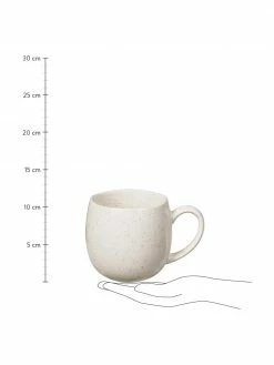 Broste Copenhagen Tasse à thé XL artisanale Nordic Vanilla, 2 pièces, Ø 9 x haut. 10 cm, 450 ml -Cuisine Soldes 2022 Tasse a the XL artisanale Nordic Vanilla 2 pieces 2