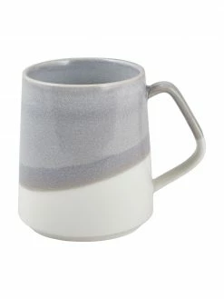 Westwing Collection Tasse à thé porcelaine Ilan, 2 pièces, Ø 8,5 x haut. 10 cm