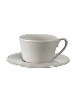 Cote Table Tasse à thé style rustique Constance, Ø 19 x haut. 8 cm, 375 ml