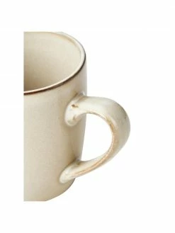 Westwing Collection Tasse artisanale grès blanc crème Thalia, 2 élém., Ø 9 x haut. 11 cm -Cuisine Soldes 2022 Tasse artisanale gres blanc creme Thalia 2 elem 4
