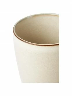 Westwing Collection Tasse artisanale grès blanc crème Thalia, 2 élém., Ø 9 x haut. 11 cm -Cuisine Soldes 2022 Tasse artisanale gres blanc creme Thalia 2 elem 5