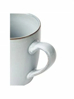 Westwing Collection Tasse artisanale grès bleu Thalia, 2 élém., Ø 9 x haut. 11 cm -Cuisine Soldes 2022 Tasse artisanale gres bleu Thalia 2 elem 4