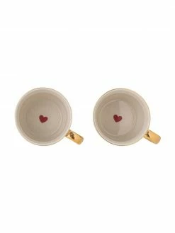 Bloomingville Tasse avec motifs d'hiver et détails dorés Jolly, 2 élém., Ø 9 x haut. 8 cm, 300 ml -Cuisine Soldes 2022 Tasse avec motifs dhiver et details dores Jolly 2 elem 3