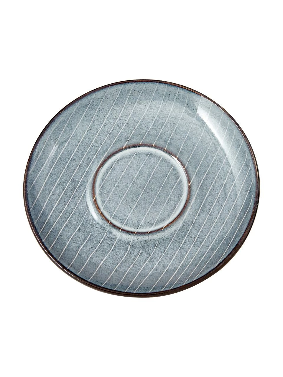 Broste Copenhagen Tasse avec sous-tasse faite à la main Nordic Sea, Ø 11 x haut. 5 cm, 350 ml 7 Broste Copenhagen Tasse avec sous-tasse faite à la main Nordic Sea, Ø 11 x haut. 5 cm, 350 ml – Image 5