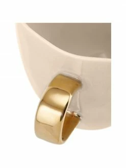 Urban Nature Culture Tasse en grès poignée dorée Good Morning, Ø 11 x haut. 8 cm, 350 ml -Cuisine Soldes 2022 Tasse en gres poignee doree Good Morning 10