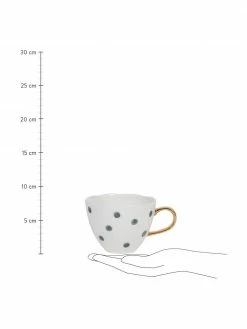 Urban Nature Culture Tasse en porcelaine avec poignée dorée Good Morning, Ø 11 x haut. 8 cm, 350 ml -Cuisine Soldes 2022 Tasse en porcelaine avec poignee doree Good Morning 6