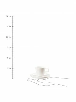 Asa Tasse expresso porcelaine avec sous-tasse Oco, 6 pièces, Ø 6 cm, 60 ml -Cuisine Soldes 2022 Tasse expresso porcelaine avec sous tasse Oco 6 pieces 2