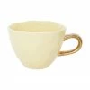 Urban Nature Culture Tasse jaune avec poignée dorée Good Morning, Ø 11 x haut. 8 cm, 350 ml -Cuisine Soldes 2022 Tasse jaune avec poignee doree Good Morning