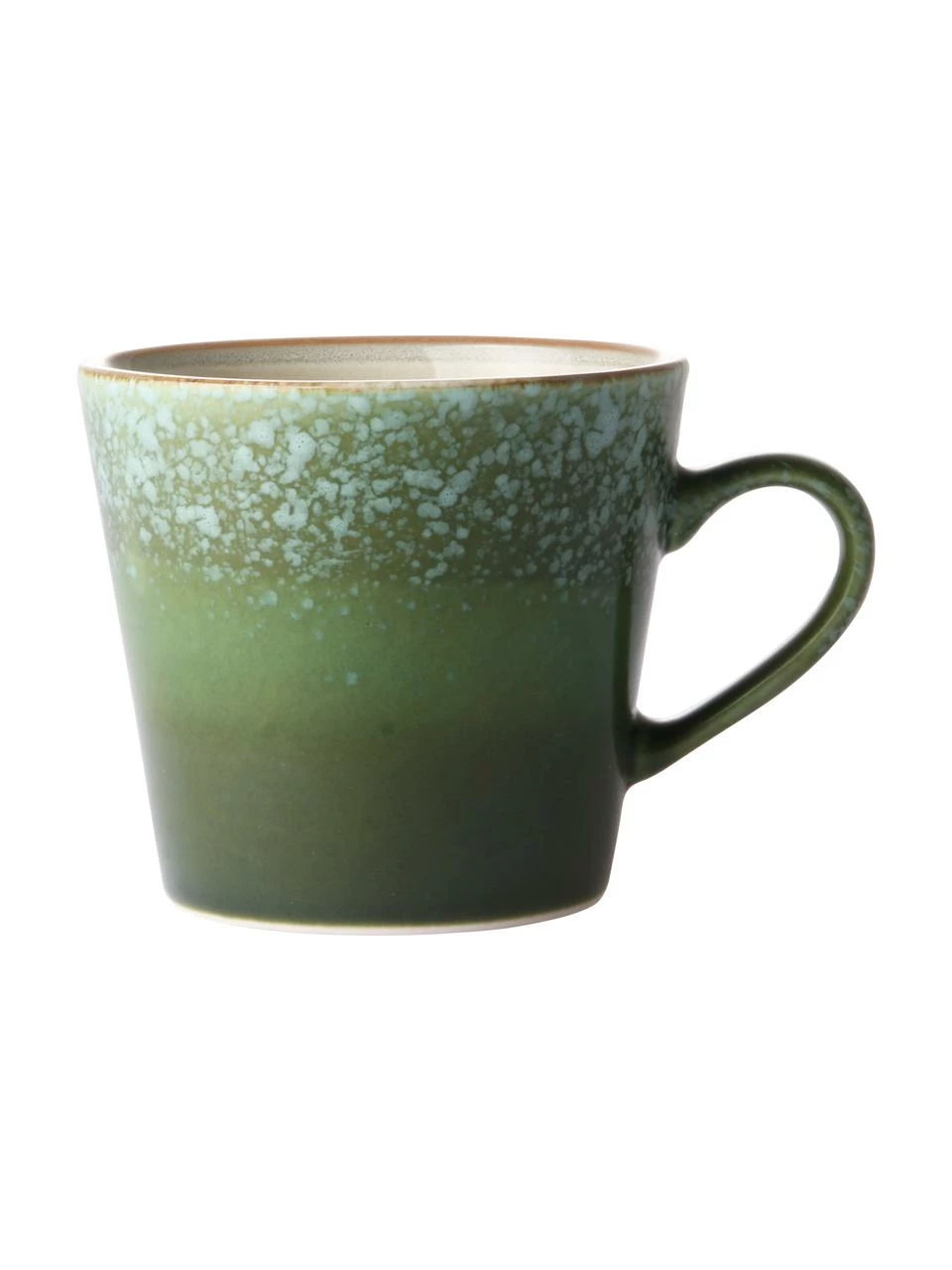 HKliving Tasse rétro en céramique faite main 70's, 4 élém., Ø 12 x haut. 9 cm, 300 ml 6 HKliving Tasse rétro en céramique faite main 70's, 4 élém., Ø 12 x haut. 9 cm, 300 ml – Image 4