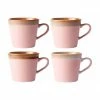 HKliving Tasse rétro faite main 70's, 4 pièces, Ø 12 x haut. 9 cm, 300 ml -Cuisine Soldes 2022 Tasse retro faite main 70s 4 pieces 4