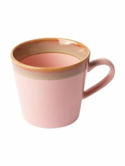 HKliving Tasse rétro faite main 70's, 4 pièces, Ø 12 x haut. 9 cm, 300 ml 9 HKliving Tasse rétro faite main 70's, 4 pièces, Ø 12 x haut. 9 cm, 300 ml -Cuisine Soldes 2022 Tasse retro faite main 70s 4 pieces 7