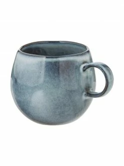 Bloomingville Tasse rustique émaillée Sandrine, Ø 10 x haut. 10 cm, 400 ml