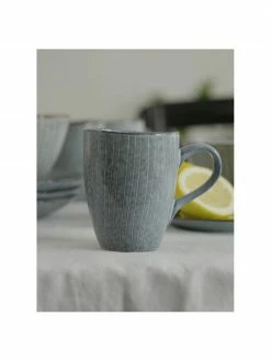 Broste Copenhagen Tasses à thé rustiques de différentes tailles Nordic Sea, 6 pièces, Ø 8 x haut. 10 cm, 250 ml -Cuisine Soldes 2022 Tasses a the rustiques de differentes tailles Nordic Sea 6 pieces 2