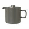 Théière céramique gris foncé mat/brillant Pilar, 1 l, 1 lDisponibilité limitée
