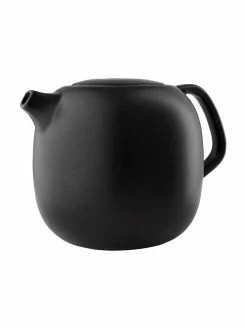 Eva Solo Théière en grès noir mat Nordic Kitchen, 1 L