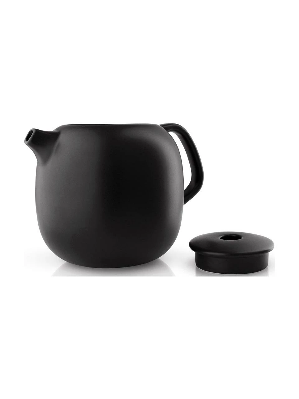 Eva Solo Théière en grès noir mat Nordic Kitchen, 1 L 6 Eva Solo Théière en grès noir mat Nordic Kitchen, 1 L – Image 4