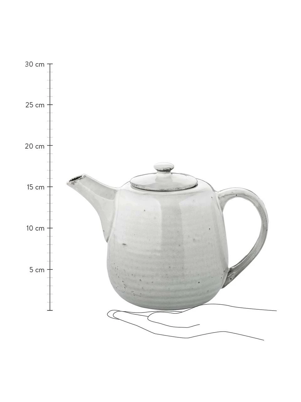 Broste Copenhagen Théière faite à la main Nordic Sand, 1,3 L, 1 l 5 Broste Copenhagen Théière faite à la main Nordic Sand, 1,3 L, 1 l – Image 3