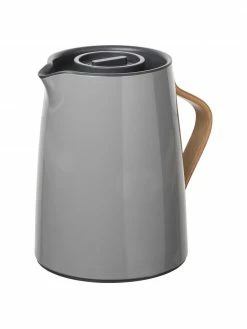 Stelton Théière gris brillant Emma, 1L, 1 l -Cuisine Soldes 2022 Theiere gris brillant Emma 1L 2