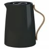 Stelton Théière noire Emma, 1L, 1 lDisponibilité limitée