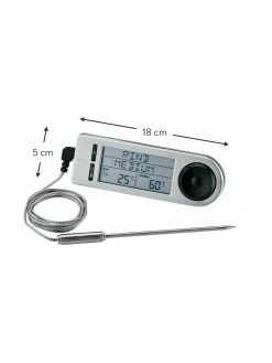 Thermomètre de cuisson numérique Brad, larg. 18 x haut. 5 cm -Cuisine Soldes 2022 Thermometre de cuisson numerique Brad 2
