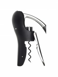 Tire-bouchon automatique noir Leverman, larg. 14 x haut. 15 cm -Cuisine Soldes 2022 Tire bouchon automatique noir Leverman 2