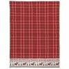 Villa D'Este Home Tivoli Torchon Noël Tartan Reindeer, larg. 50 x long. 70 cm -Cuisine Soldes 2022 Torchon Noel Tartan Reindeer