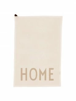 Design Letters Torchon beige Favourite, 2 élém., larg. 40 x long. 60 cm -Cuisine Soldes 2022 Torchon beige Favourite 2 elem 2