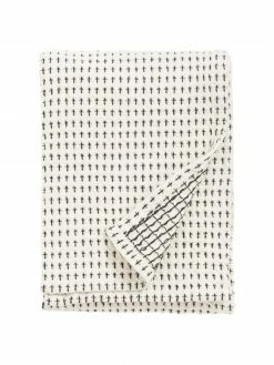 Nordal Torchon en coton Stirly, 2 pièces, larg. 50 x long. 70 cm