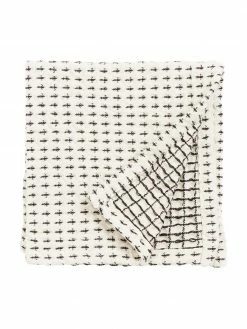 Nordal Torchon en coton mélangé, 3 pièces, larg. 32 x long. 32 cm