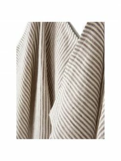 Torchons en lin gris/blanc crème Alina, 2 pièces, larg. 50 x long. 70 cm -Cuisine Soldes 2022 Torchons en lin grisblanc creme Alina 2 pieces 2