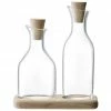 Lsa International Vase-doseur huile & vinaigre avec bouchon Serve, 3 élém., Lot de différentes tailles -Cuisine Soldes 2022 Vase doseur huile and vinaigre avec bouchon Serve 3 elem