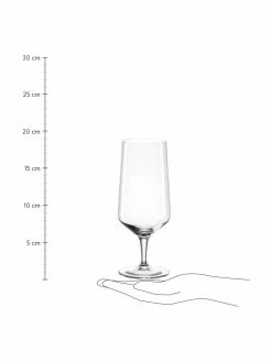 Leonardo Verre à bière Puccini, 6 pièces, Ø 6 x haut. 19 cm, 410 ml -Cuisine Soldes 2022 Verre a biere Puccini 6 pieces 2