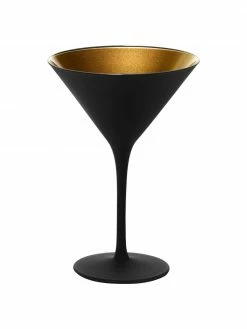Verre à cocktail cristal mat Elements, 6 pièces, Ø 12 x haut. 17 cm, 240 ml