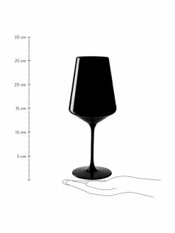 Leonardo Verre à cocktail noir Etna, 2 pièces, Ø 11 x haut. 26 cm, 750 ml -Cuisine Soldes 2022 Verre a cocktail noir Etna 2 pieces 2