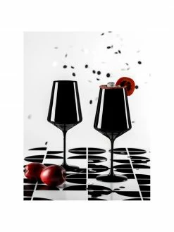 Leonardo Verre à cocktail noir Etna, 2 pièces, Ø 11 x haut. 26 cm, 750 ml -Cuisine Soldes 2022 Verre a cocktail noir Etna 2 pieces 4