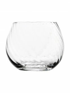 By On Verre à eau à surface rainurée Opacity, 6 pièces, Ø 8 x haut. 7 cm, 230 ml