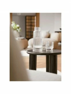 Cuisine Soldes 2022 -Cuisine Soldes 2022 Verre a eau artisanal surface rainuree Minna 4 pieces 1