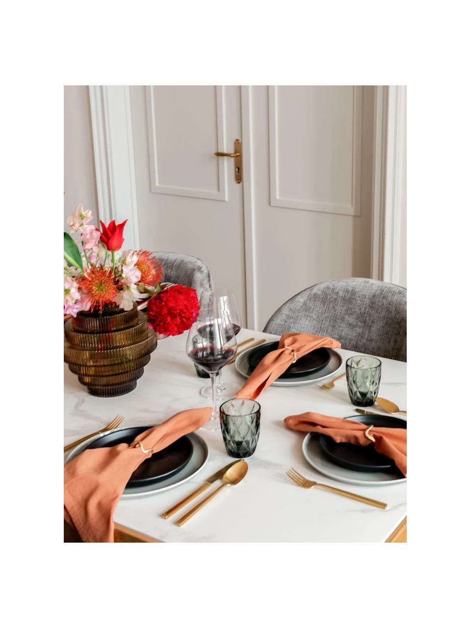 Westwing Collection Verre à eau avec embossage décoratif Colorado, 4 pièces, Ø 8 x haut. 10 cm, 260 ml 4 Westwing Collection Verre à eau avec embossage décoratif Colorado, 4 pièces, Ø 8 x haut. 10 cm, 260 ml – Image 2