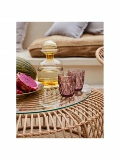 Westwing Collection Verre &agrave; eau avec embossage d&eacute;coratif Colorado, 4&nbsp;pi&egrave;ces, Ø 8 x haut. 10 cm, 260 ml -Cuisine Soldes 2022 Verre a eau avec embossage decoratif Colorado 4 pieces 14