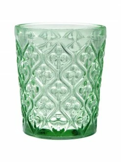 Villa D'Este Home Tivoli Verre à eau avec embossage décoratif Marrakech, 6 élém., Ø 8 x haut. 10 cm, 240 ml -Cuisine Soldes 2022 Verre a eau avec embossage decoratif Marrakech 6 elem 4
