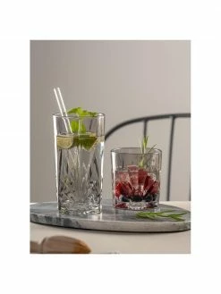 Leonardo Verre à eau avec relief Capri, 4 pièces, Ø 9 x haut. 10 cm, 330 mlDisponibilité limitée -Cuisine Soldes 2022 Verre a eau avec relief Capri 4 pieces 3