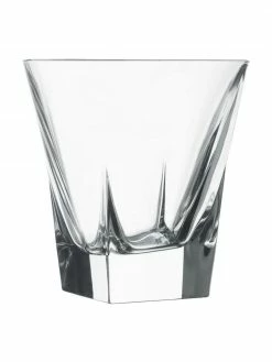 RCR Verre à eau avec relief Fusion, 6 pièces, Ø 9 x haut. 10 cm, 270 ml