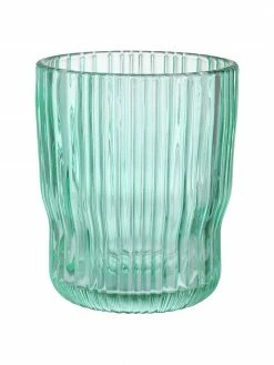 Verre à eau avec relief rainuré Chelsea, 6 pièces, Ø 8 x haut. 10 cm, 250 ml