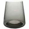 Verre à eau avec relief rainuré Linea, 4 pièces, Ø 9 x haut. 10 cm, 430 ml