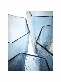 Verre à eau bleu Amory, 4 pièces, Ø 9 x haut. 17 cm, 500 ml -Cuisine Soldes 2022 Verre a eau bleu Amory 4 pieces 4