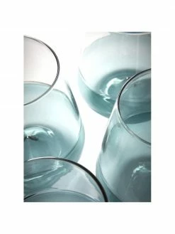Verre à eau bleu/transparent Dunya, 4 pièces, Ø 9 x haut. 10 cm, 450 ml -Cuisine Soldes 2022 Verre a eau bleutransparent Dunya 4 pieces 4